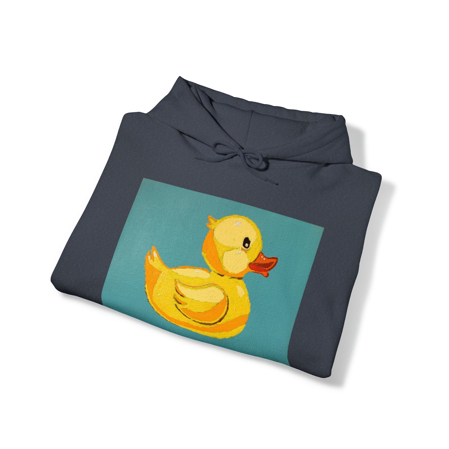 The Pop Duck Premium Lifestyle Hoodie ¬ Pop Art On The Go ¬ matching adult and kids T-shirts