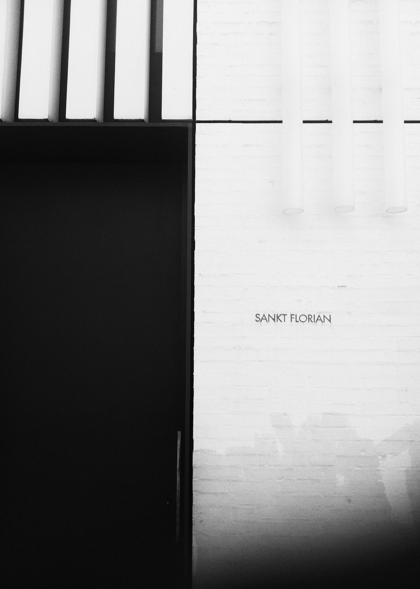 Fine Art Print mounted on board in clear bag - architectural photography