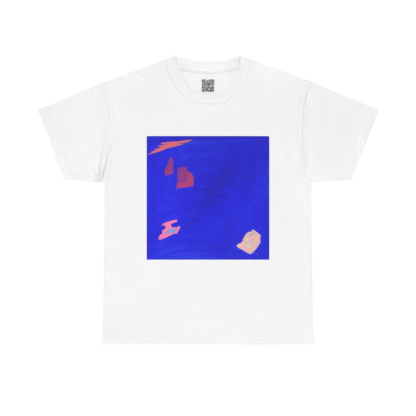 ViralDestinations Mystery Blue Alien Landscapes Unisex Heavy Cotton Tee - Stylish & Comfortable
