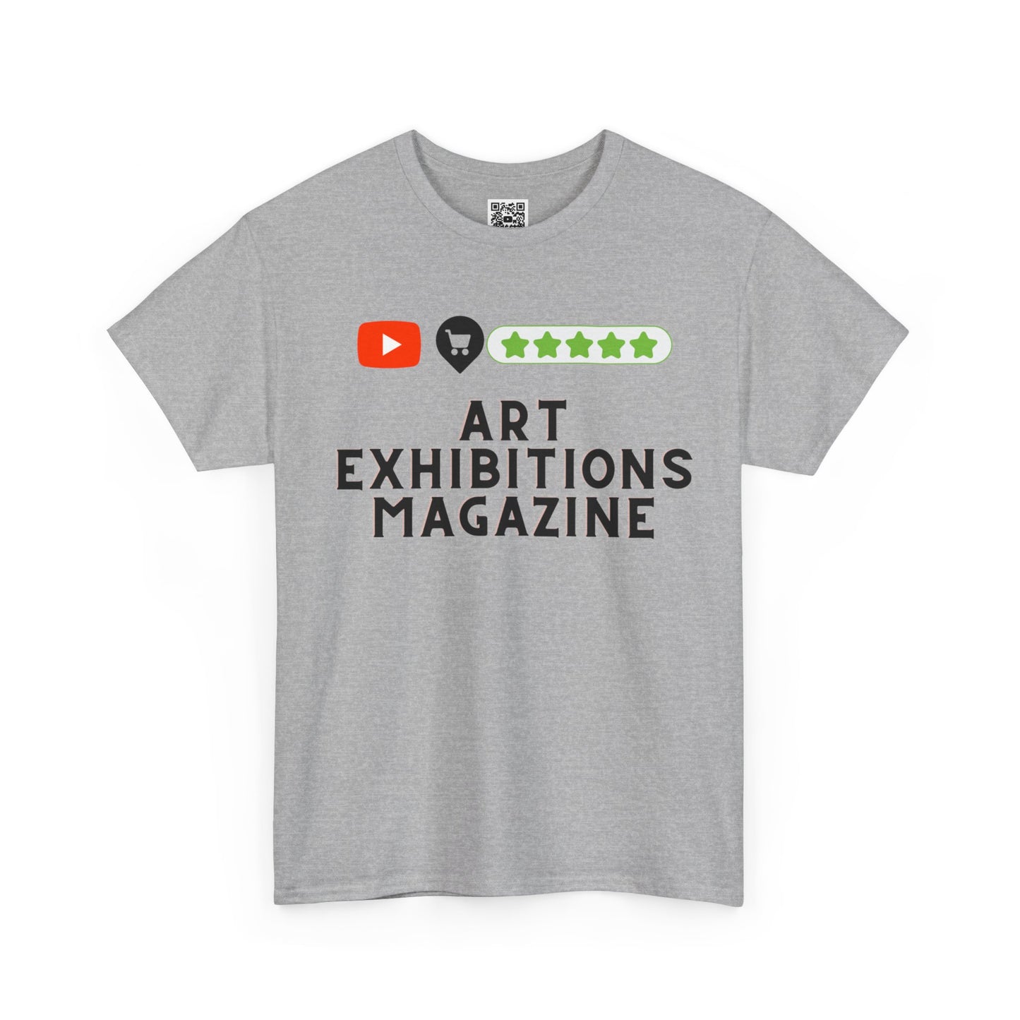 Art Exhibitions Magazine YouTube Channel & Shop official Tee ¬ Trending Art Gifts for Everyone, every season