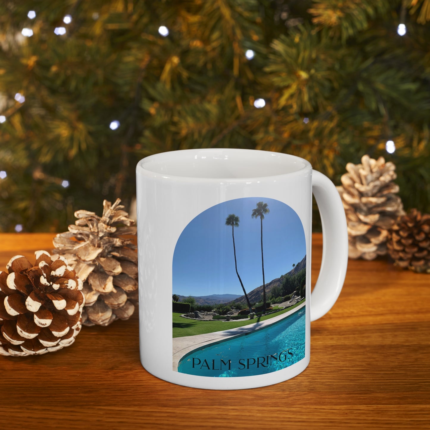Staycation in Palm Springs Lifestyle Coffee Mug by ViralDestinations