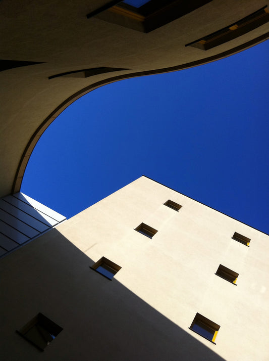 Fine Art Print mounted on board in clear bag - architectural photography