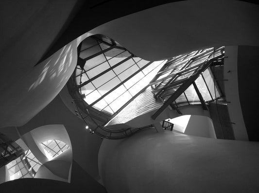 Fine Art Print mounted on board in clear bag - architectural photography