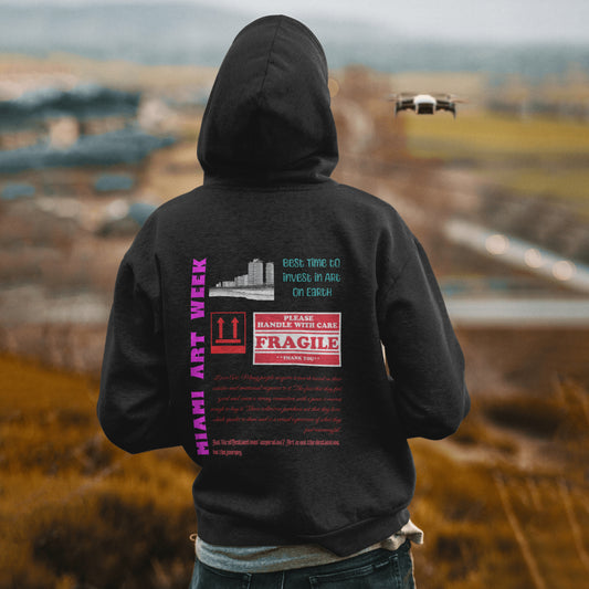 Miami Art Week Unisex NUBLEND® Hooded Sweatshirt by ViralDestinations