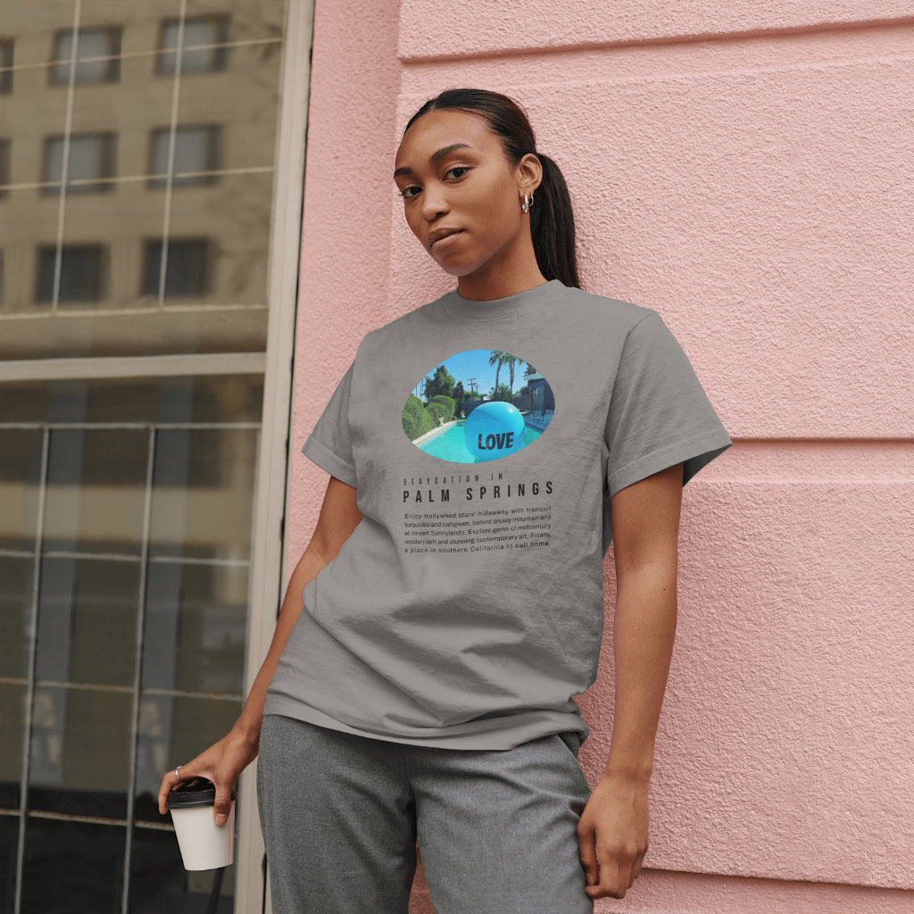 Staycation in Palm Springs Premium Lifestyle Tee by ViralDestinations