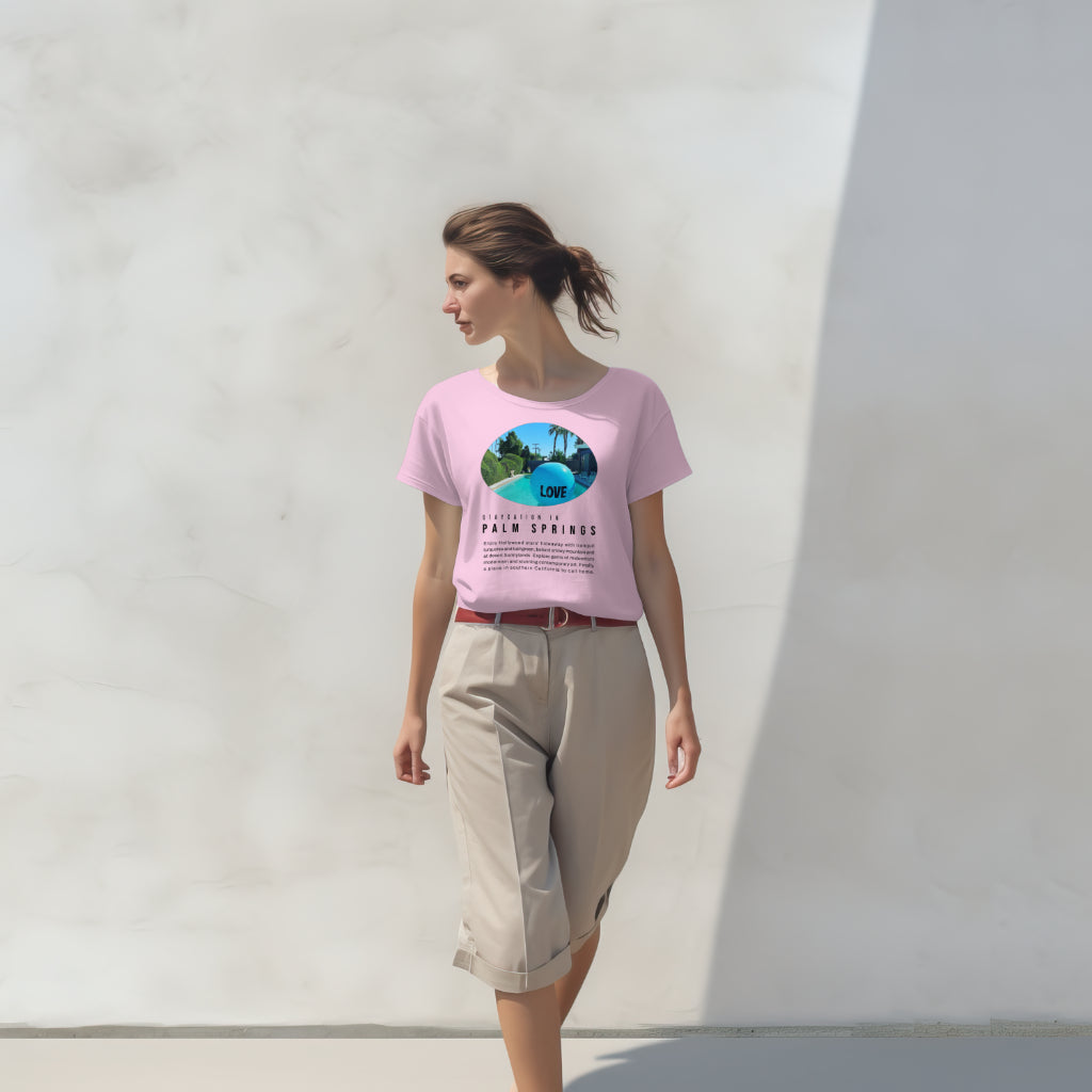 Staycation in Palm Springs Premium Lifestyle Tee by ViralDestinations