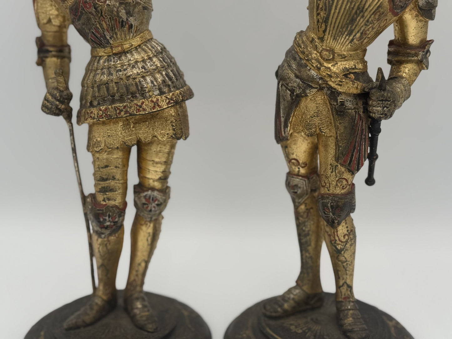 Pair of 1800s European Candlesticks - Unique