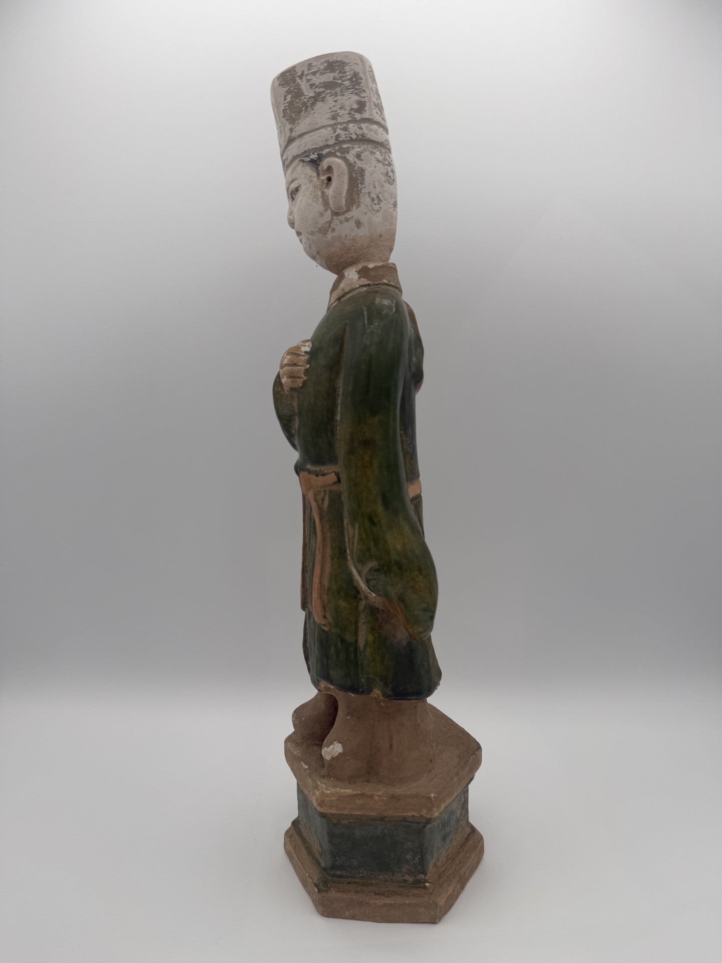 Chinese Antique Large Ming Dynasty Servant Figure - Unique