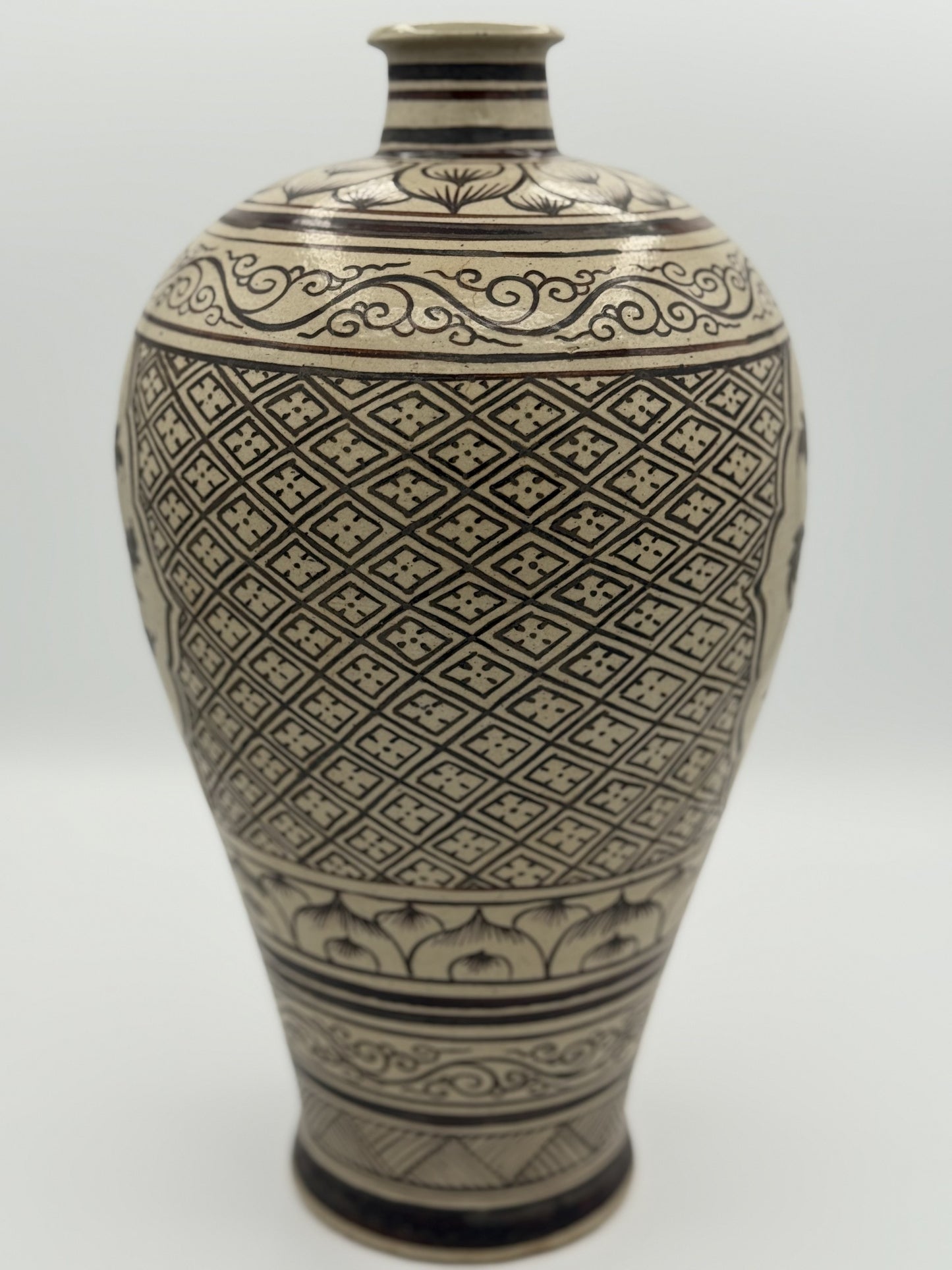 Ming Dynasty Large Vase Meiping - Unique