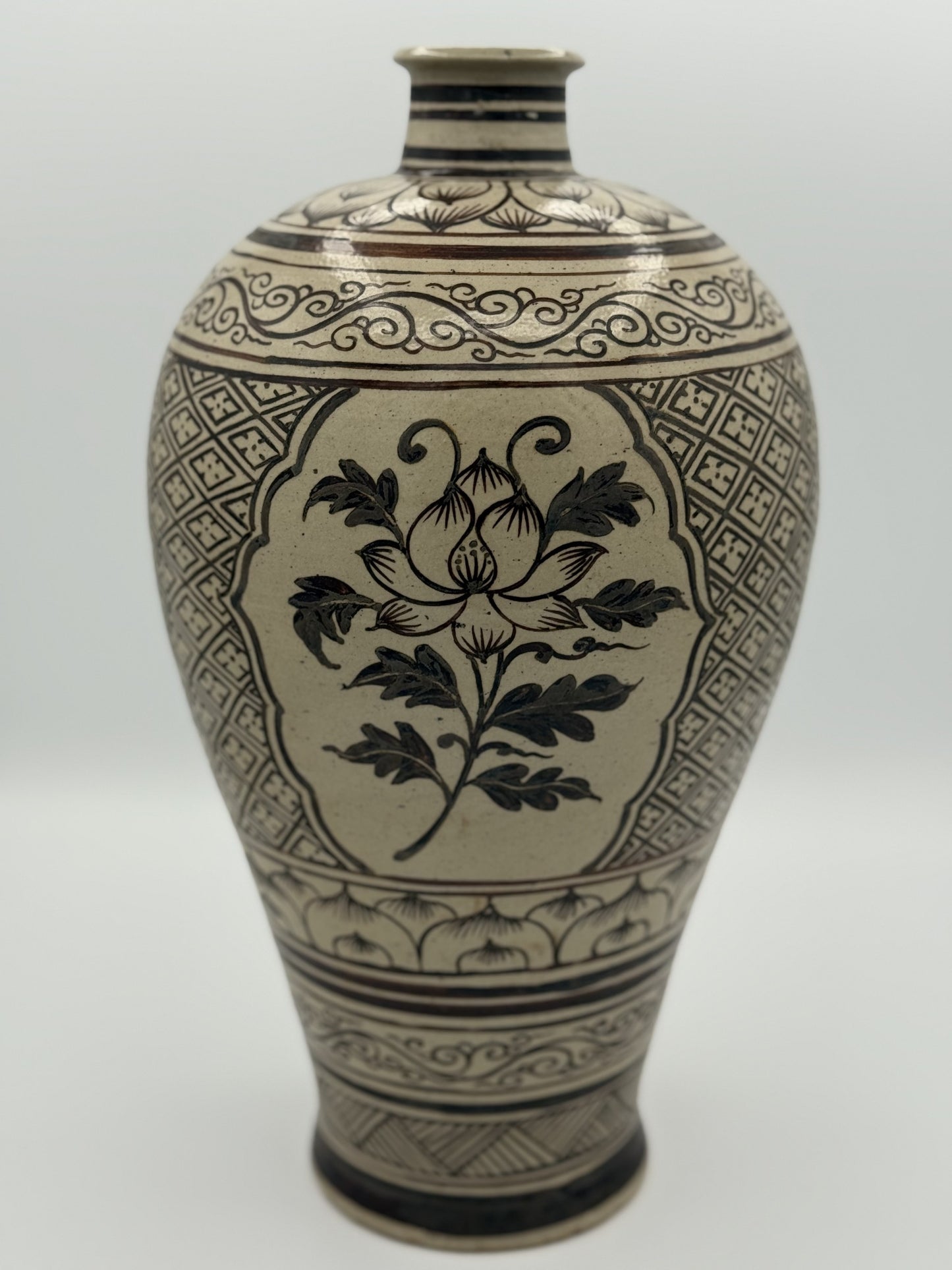 Ming Dynasty Large Vase Meiping - Unique