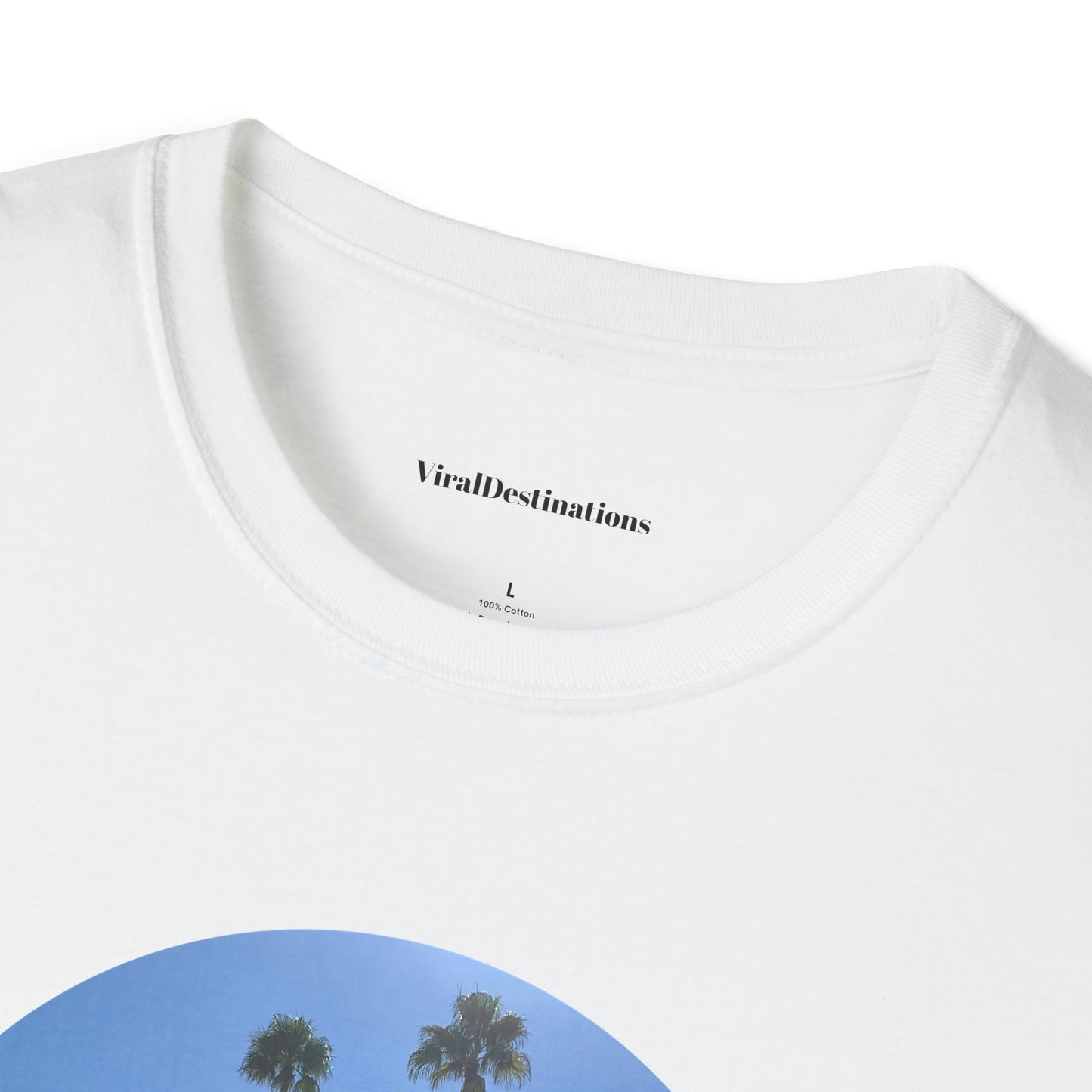 Palm Springs Modernism Lifestyle Unisex Soft T-Shirt by ViralDestinations
