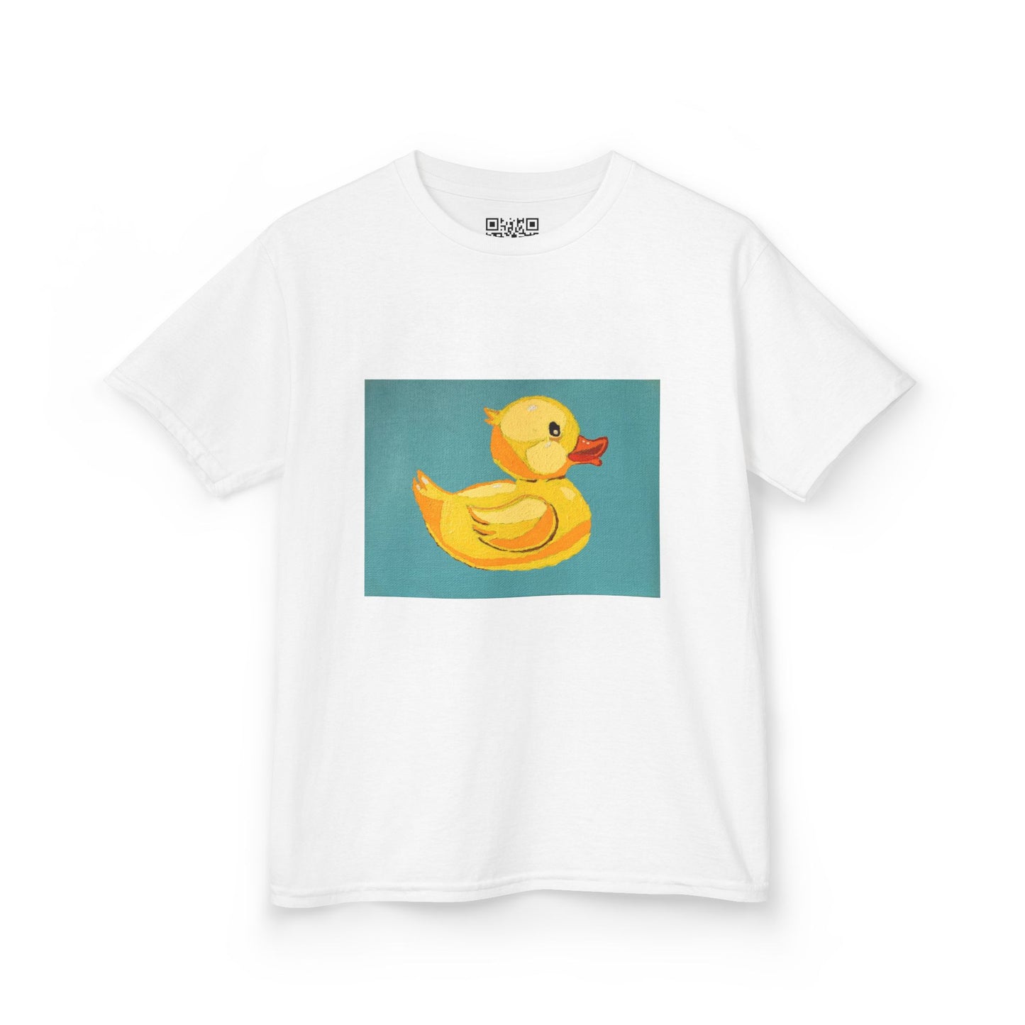 Pop Duck Kids Premium Lifestyle Tee ¬ Gifts with Art Inspiration ¬ Pair with The Art Shop Adult Tees for Family Fun
