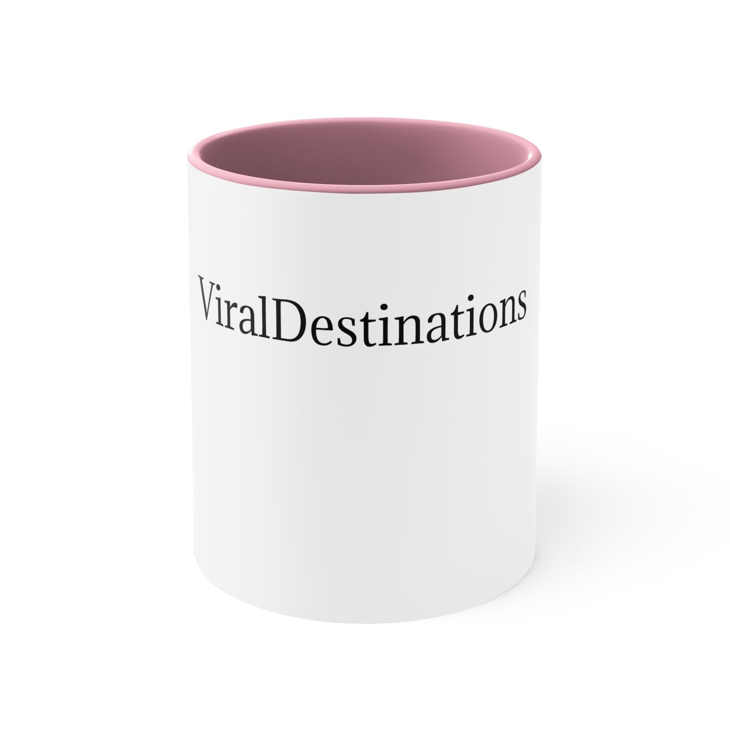 ViralDestinations Crew  Lifestyle Pop Colored Accent Coffee Mug