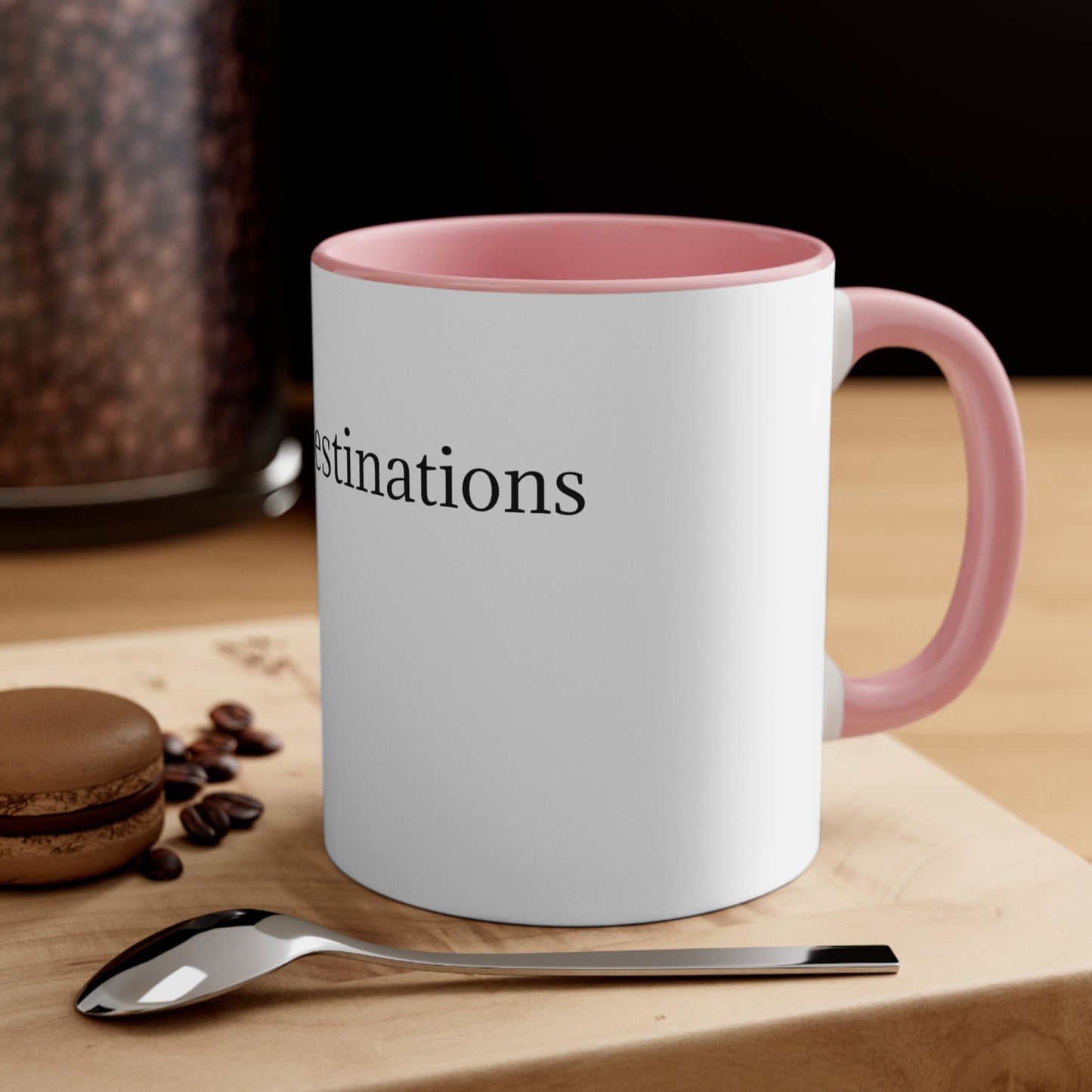 ViralDestinations Crew  Lifestyle Pop Colored Accent Coffee Mug