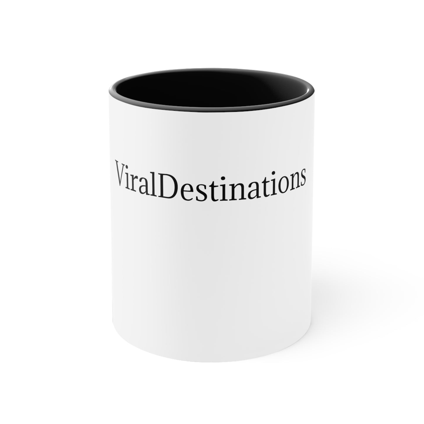 ViralDestinations Crew  Lifestyle Pop Colored Accent Coffee Mug