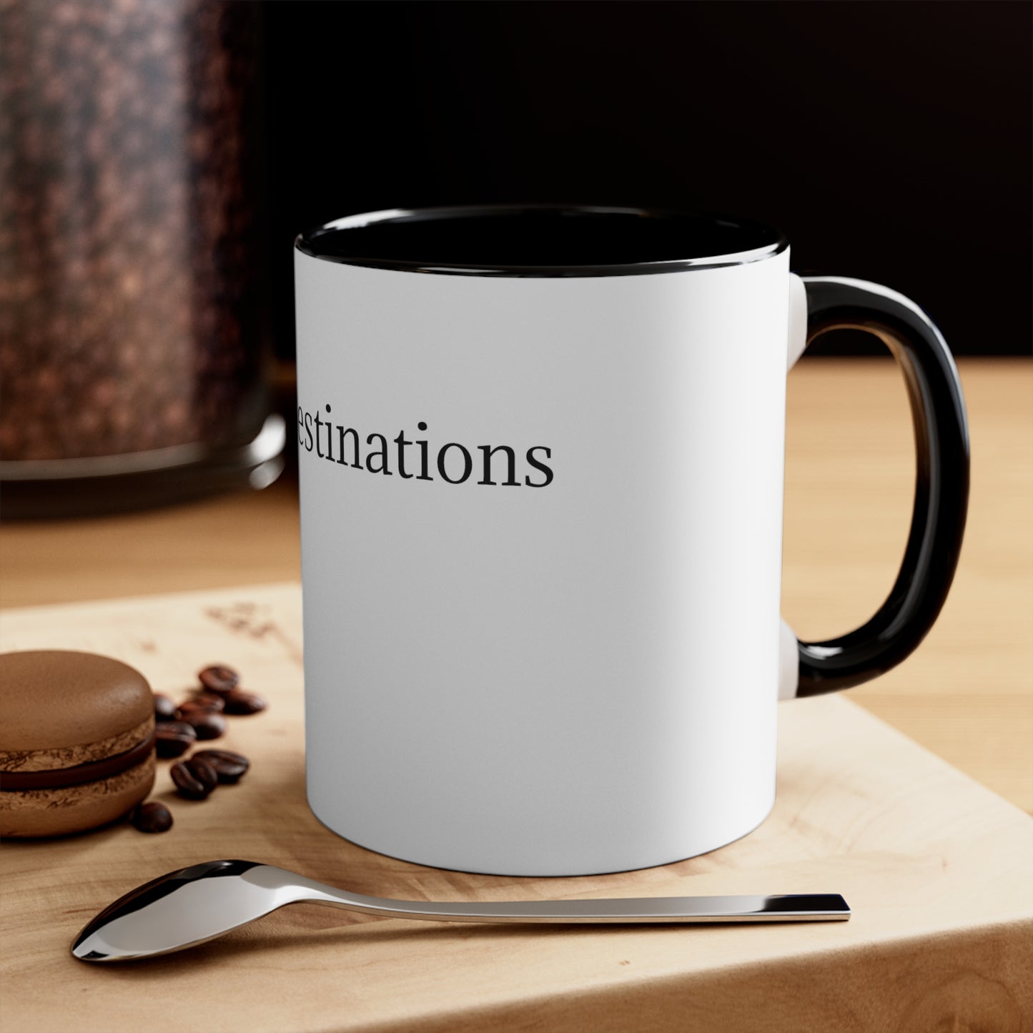 ViralDestinations Crew  Lifestyle Pop Colored Accent Coffee Mug