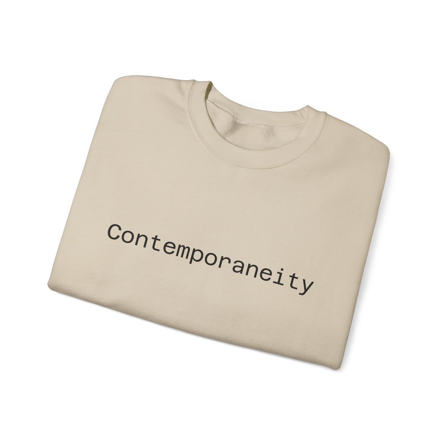 Contemporaneity Unisex Heavy Blend™ Crewneck Sweatshirt _ViralDestinations _ArtExhibitionsMagazine