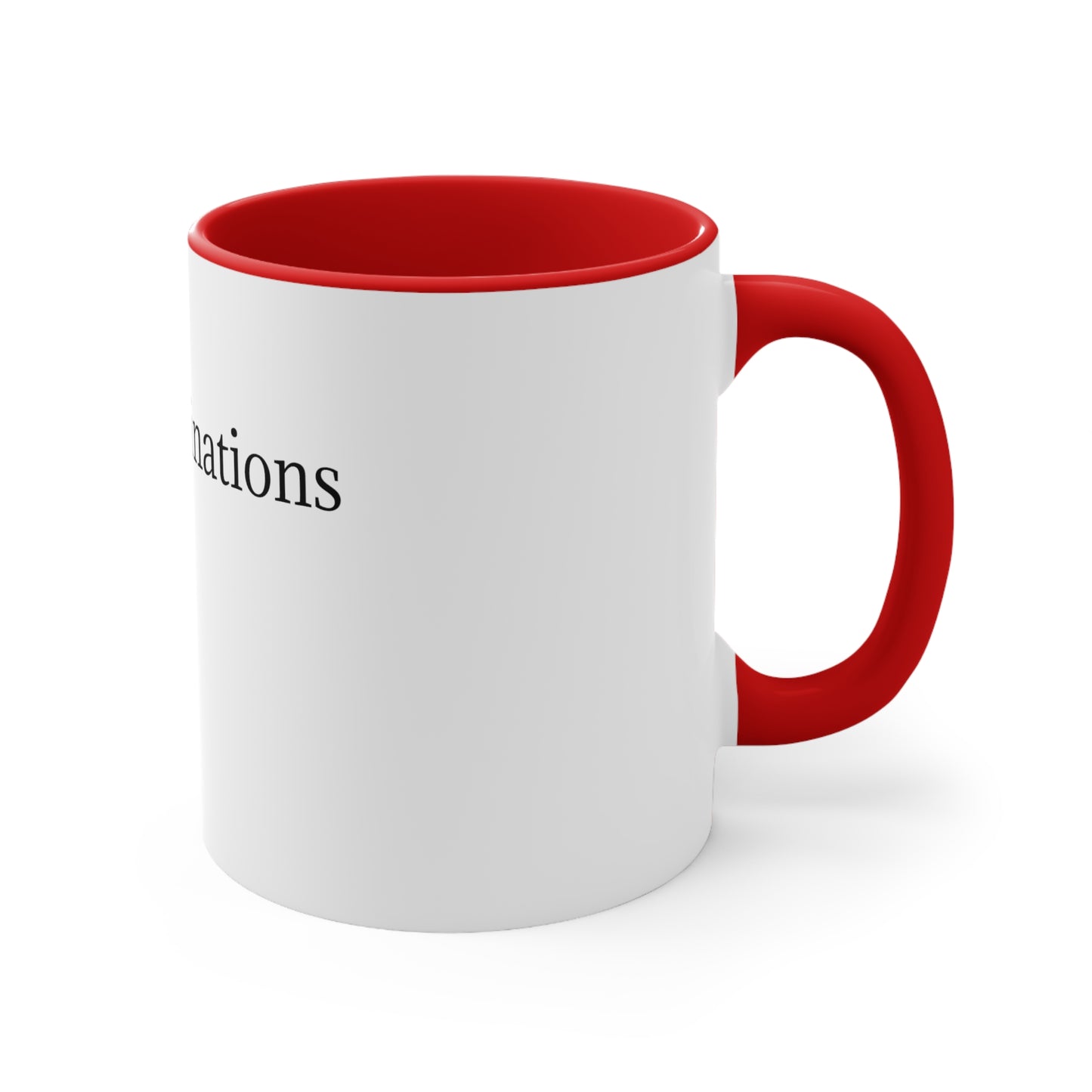 ViralDestinations Crew  Lifestyle Pop Colored Accent Coffee Mug