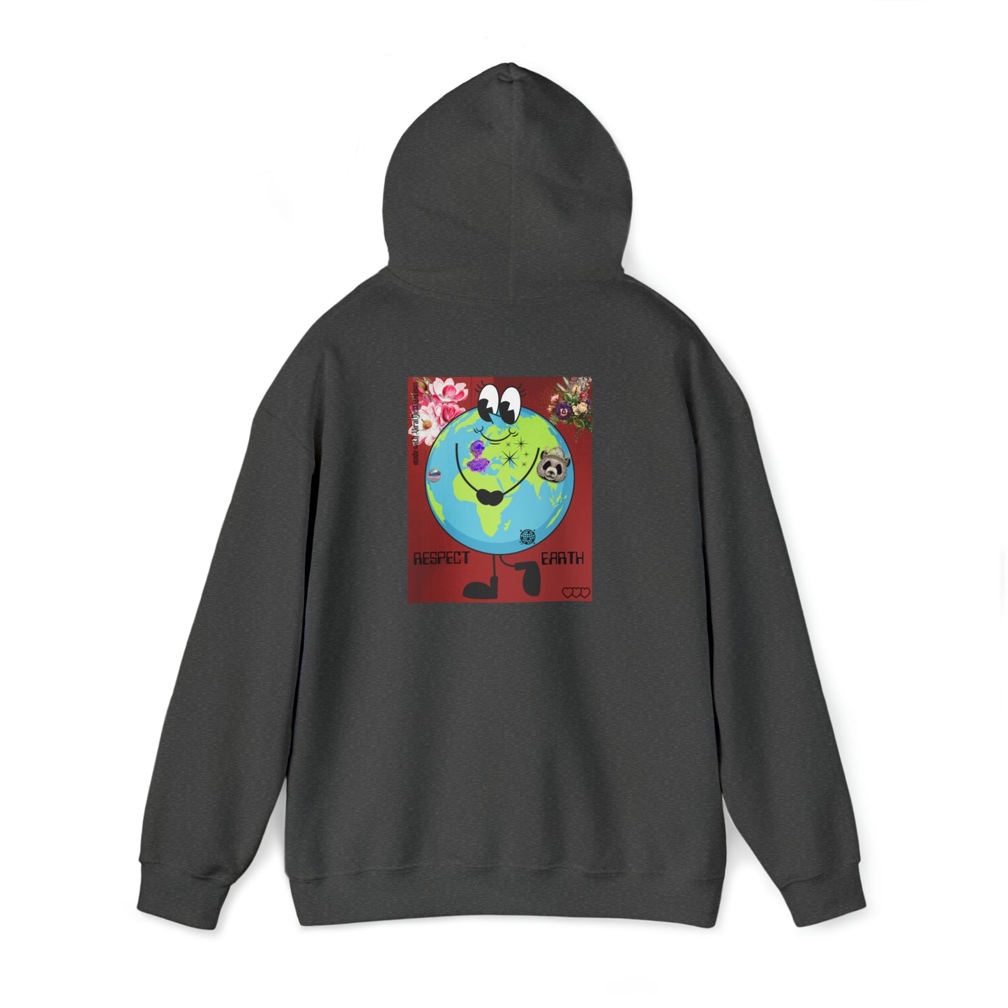 Respect Earth Y2K Trending Hoodie Unisex Heavy Blend™ Hooded Sweatshirt by ViralDestinations