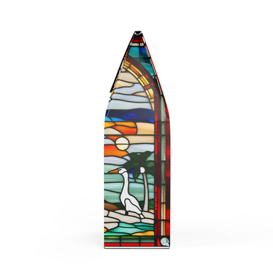 ArtEXB Decaf Coffee Blend (Medium Roast) Tiffany Glass Studio Design Goose Lake  Scene