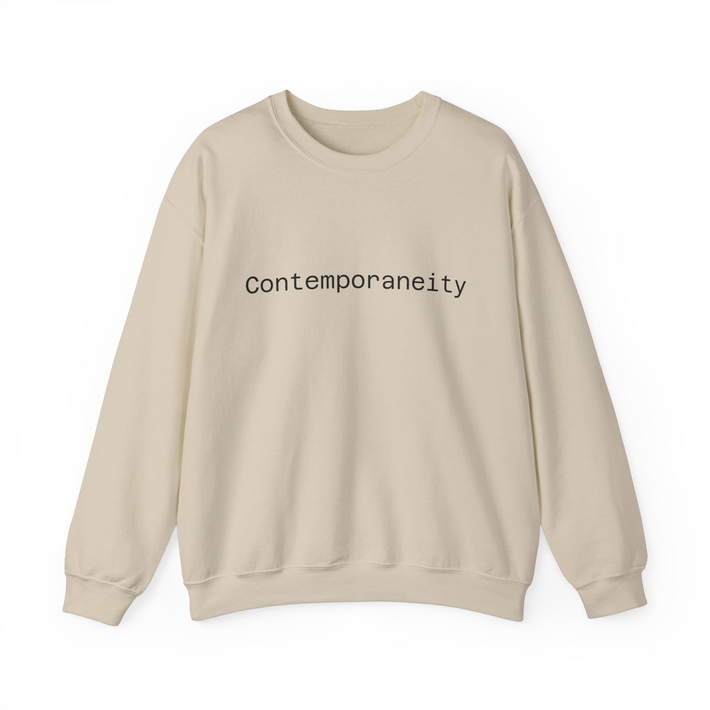 Contemporaneity Unisex Heavy Blend™ Crewneck Sweatshirt _ViralDestinations _ArtExhibitionsMagazine