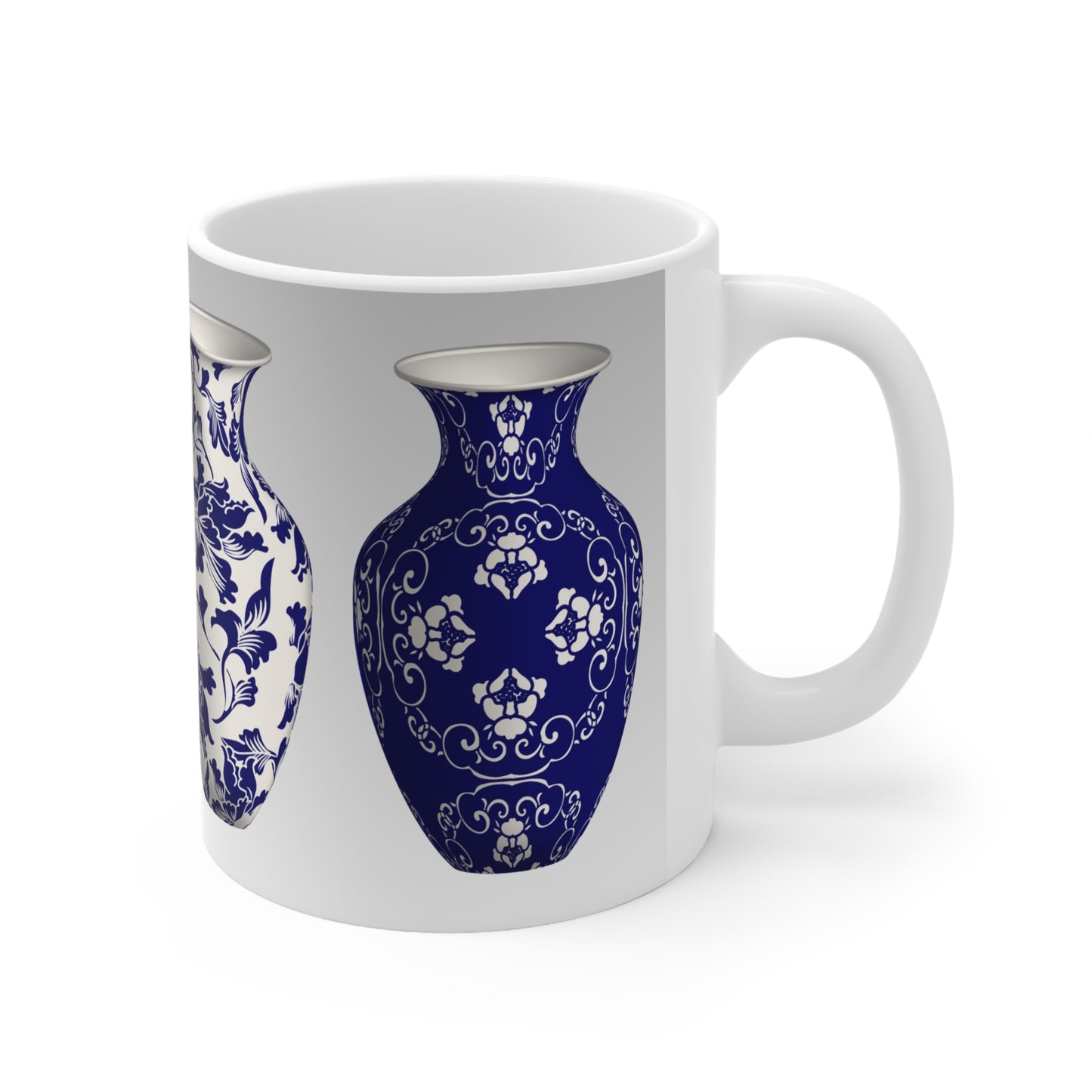 Delft Blue Culture Design Vase Series Premium Quality Ceramic Mug