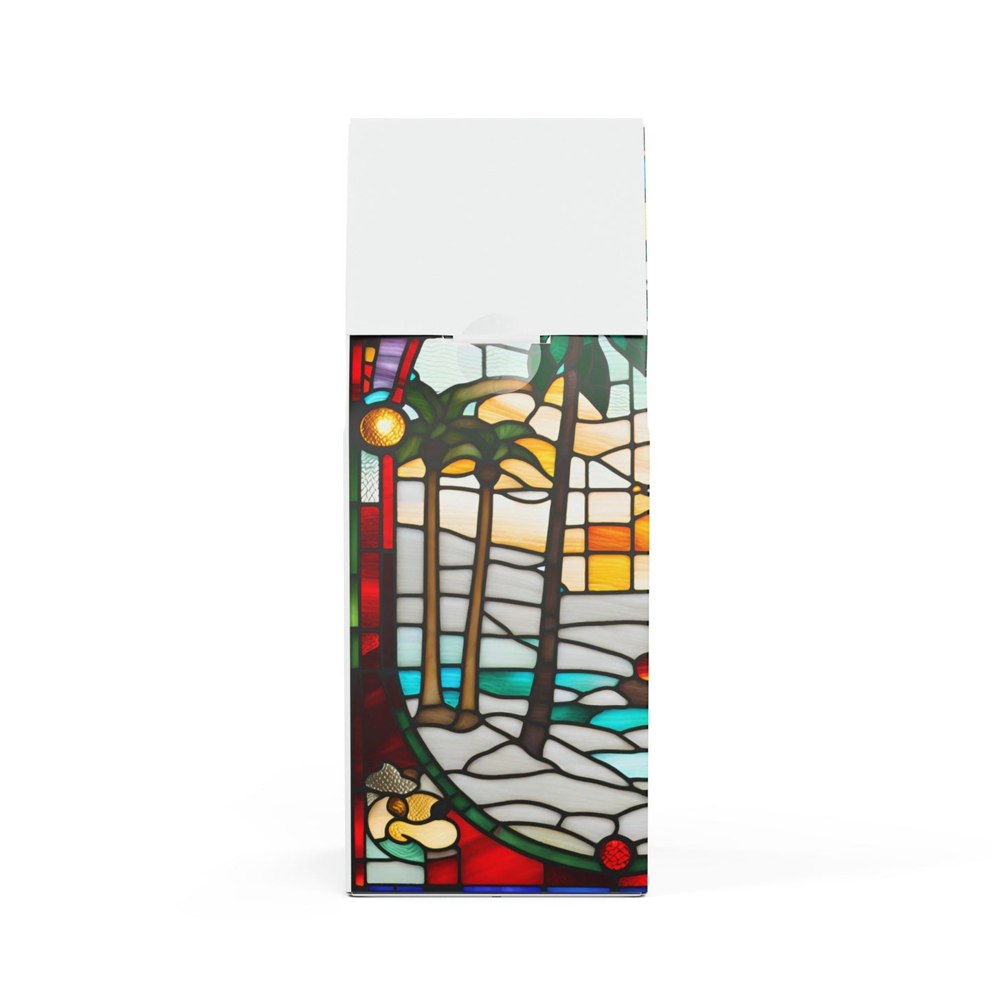 ArtEXB Decaf Coffee Blend Tiffany Stained Glass Studio Design Ocean Dream