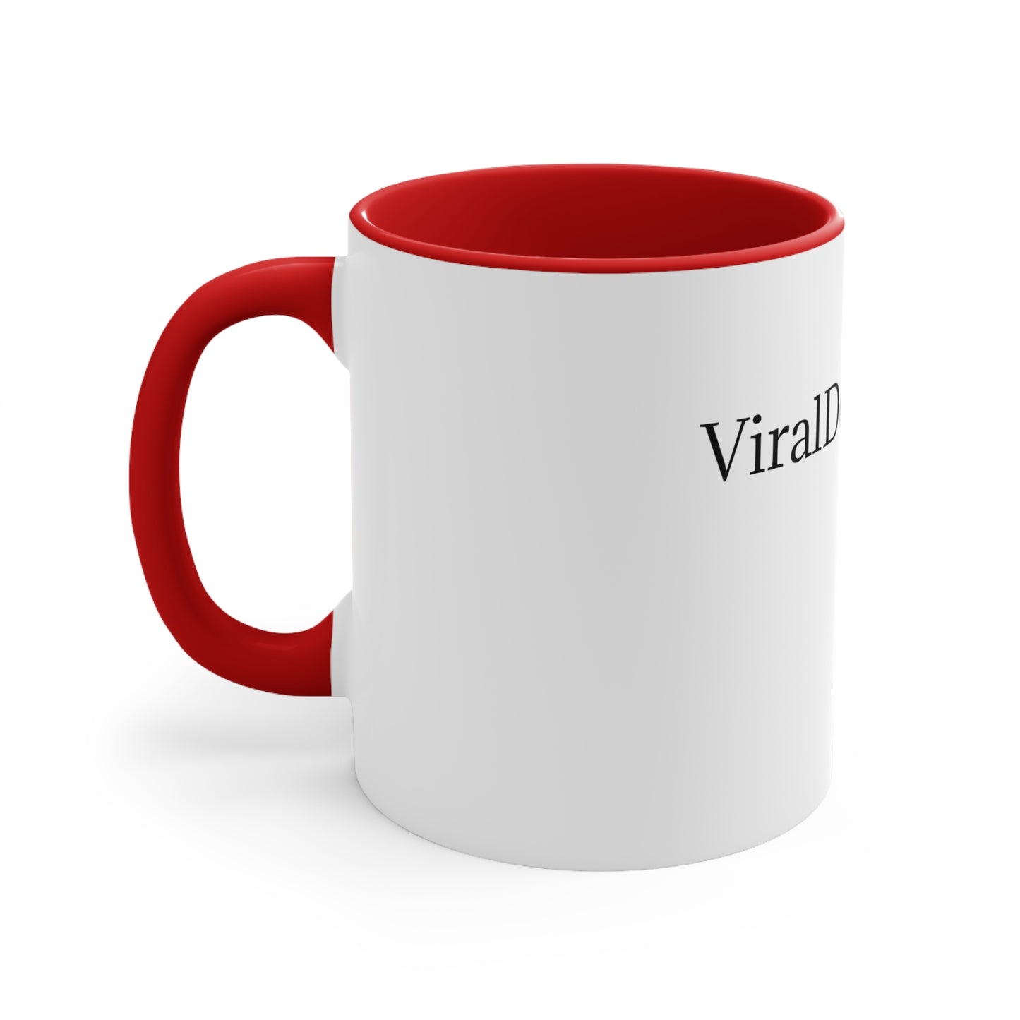 ViralDestinations Crew  Lifestyle Pop Colored Accent Coffee Mug