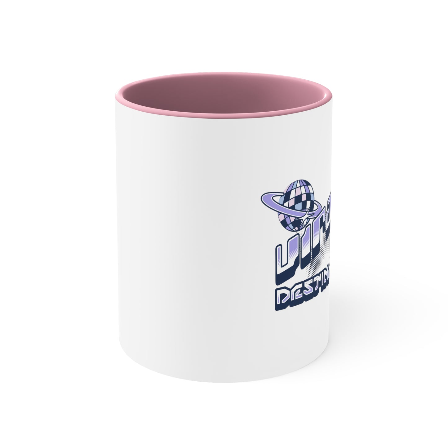 ViralDestinations Y2K logo trending Lifestyle Pop Colored Accent Coffee Mug - multi colors