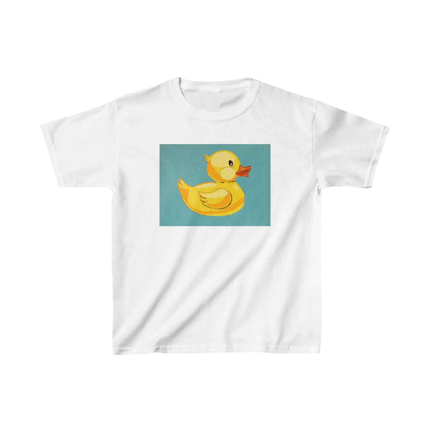Pop Duck Kids Premium Lifestyle Tee ¬ Gifts with Art Inspiration ¬ Pair with Unisex Adult Tees for Family Fun