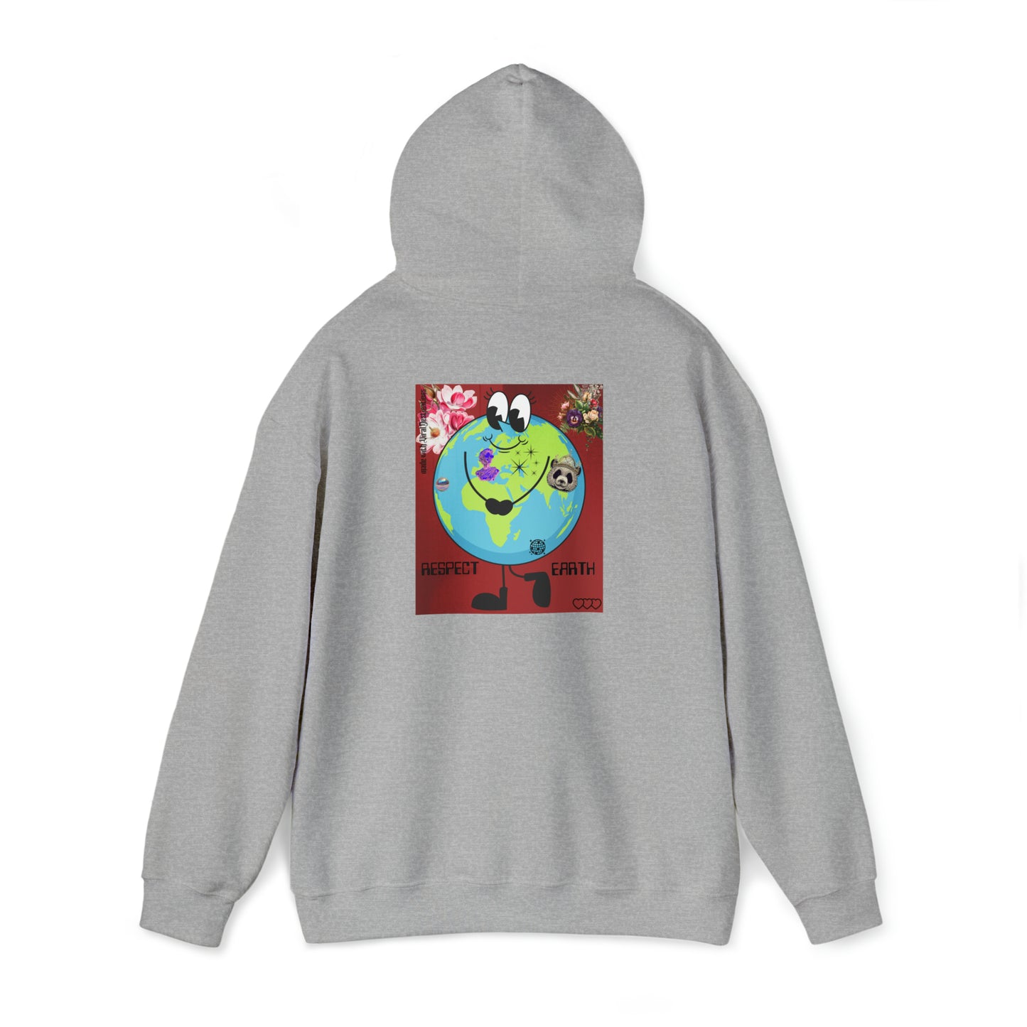 Respect Earth Y2K Trending Hoodie Unisex Heavy Blend™ Hooded Sweatshirt by ViralDestinations