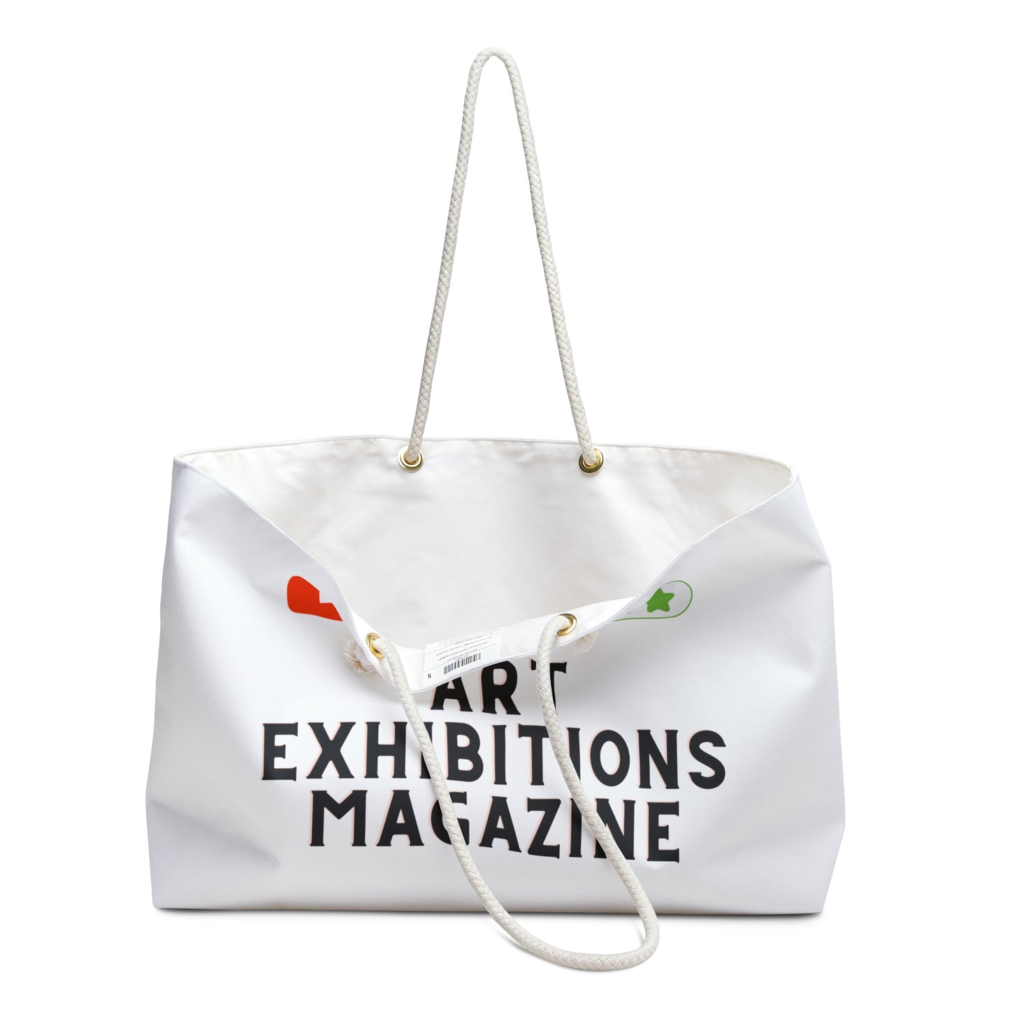 ViralDestinations™ Art Exhibitions Magazine Fan Club & Crew Weekender Bag - Stylish Tote for Travel & Events