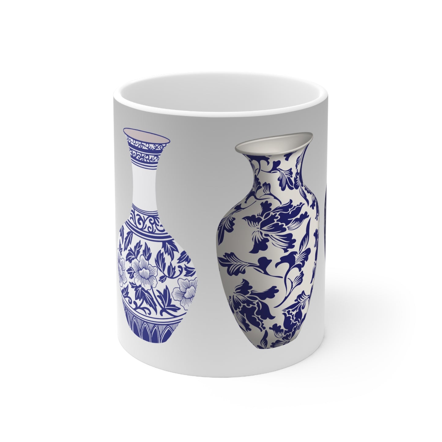 Delft Blue Culture Design Vase Series Premium Quality Ceramic Mug