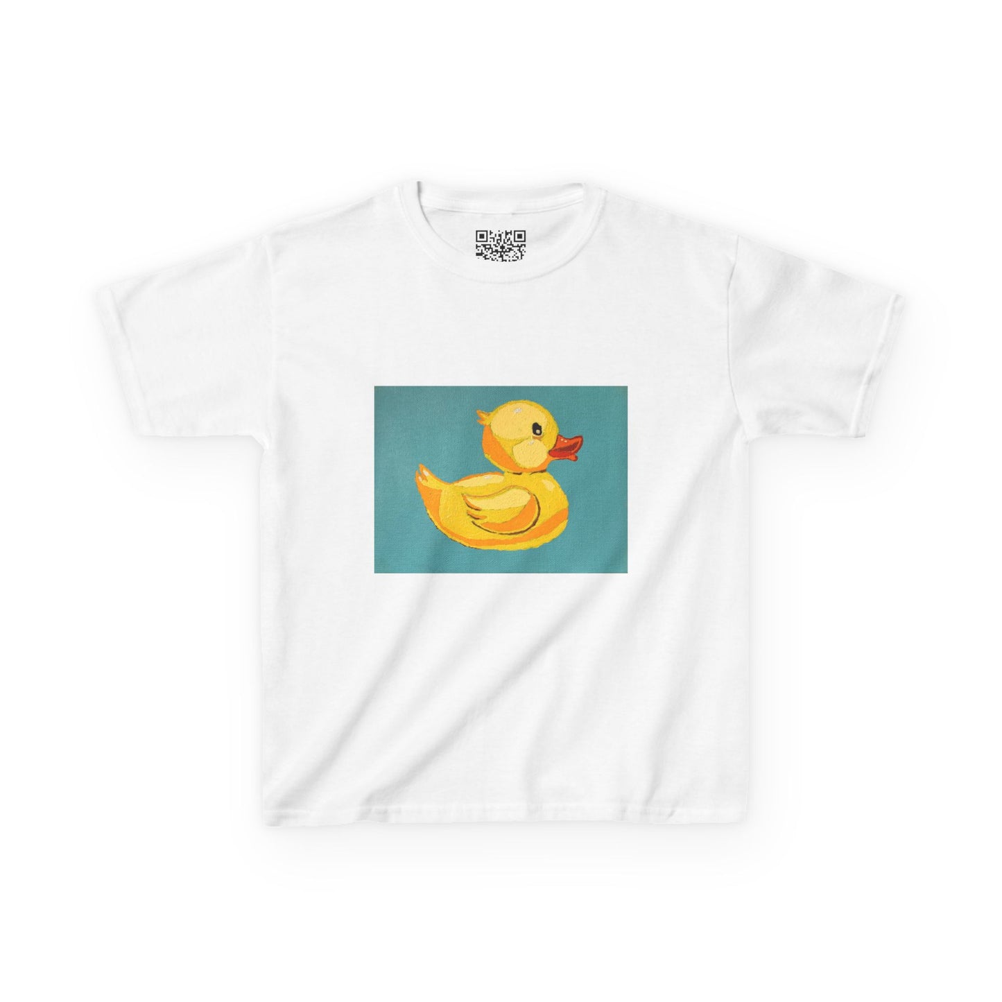 Pop Duck Kids Premium Lifestyle Tee ¬ Gifts with Art Inspiration ¬ Pair with The Art Shop Adult Tees for Family Fun