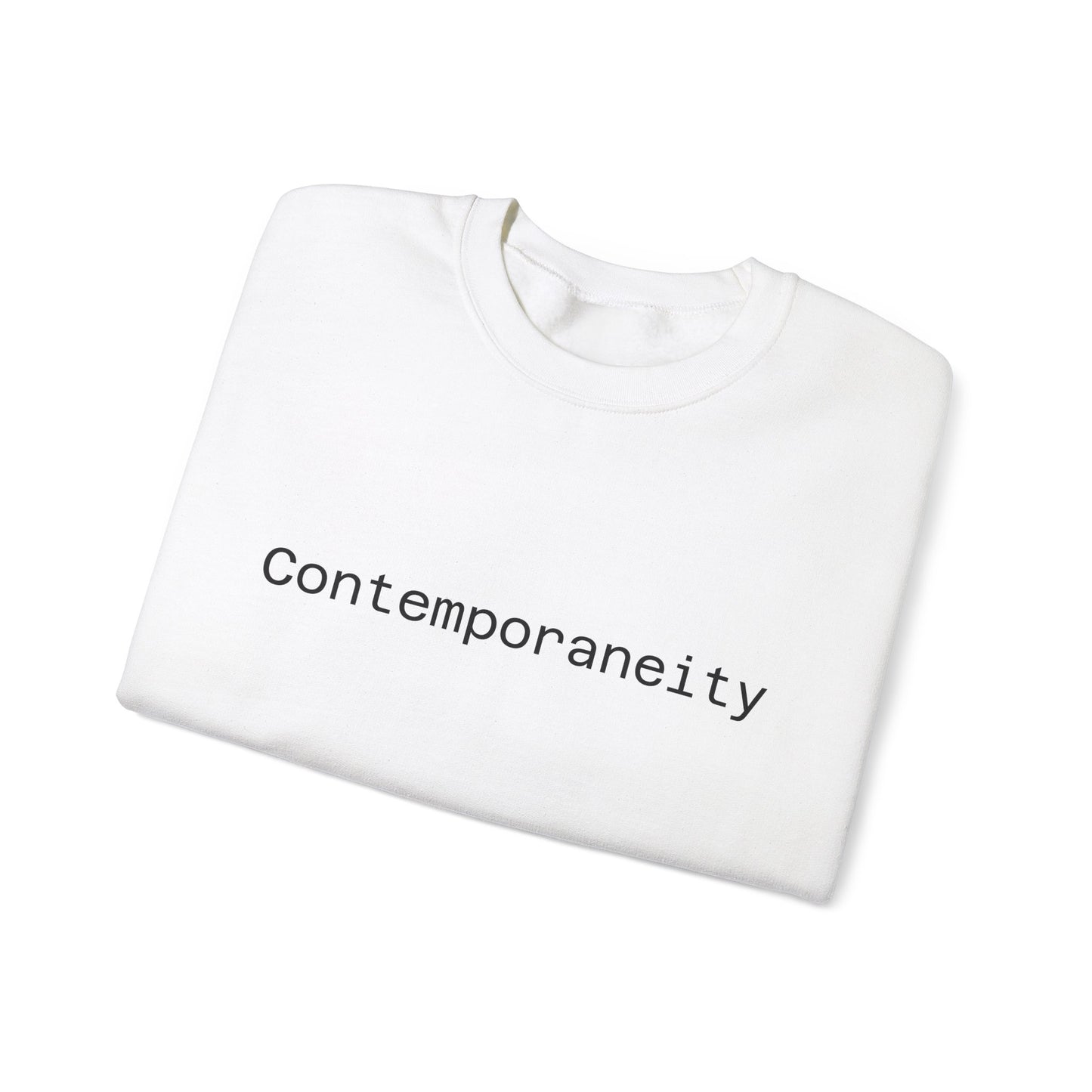 Contemporaneity Unisex Heavy Blend™ Crewneck Sweatshirt _ViralDestinations _ArtExhibitionsMagazine