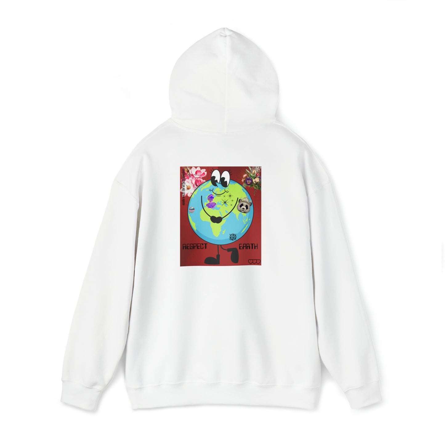 Respect Earth Y2K Trending Hoodie Unisex Heavy Blend™ Hooded Sweatshirt by ViralDestinations