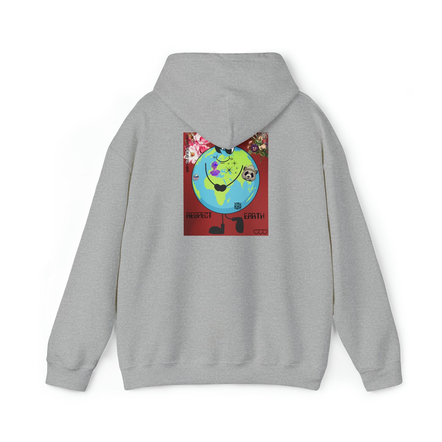 Respect Earth Y2K Trending Hoodie Unisex Heavy Blend™ Hooded Sweatshirt by ViralDestinations