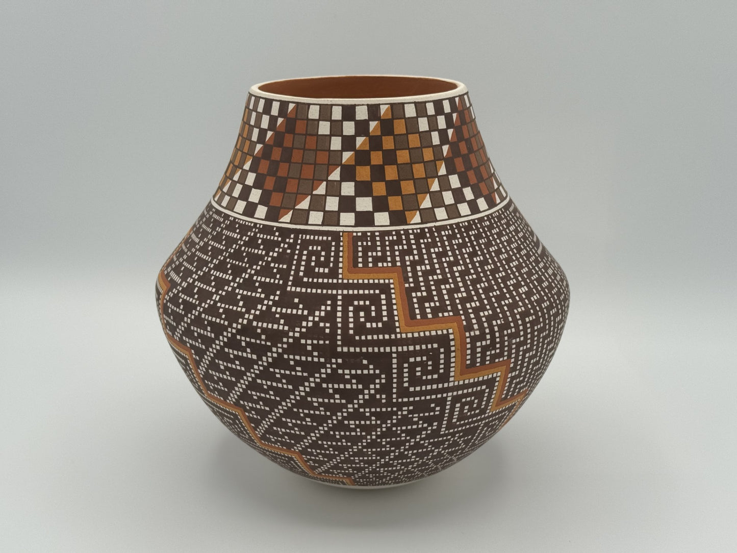 Handmade Native American Acoma Pueblo Pottery by Frederica Antonio - Unique