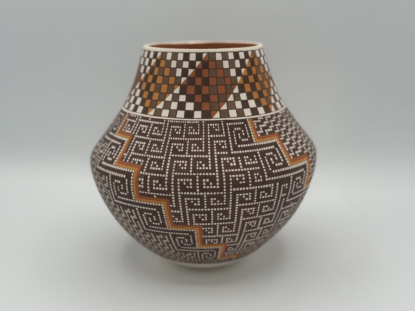 Handmade Native American Acoma Pueblo Pottery by Frederica Antonio - Unique