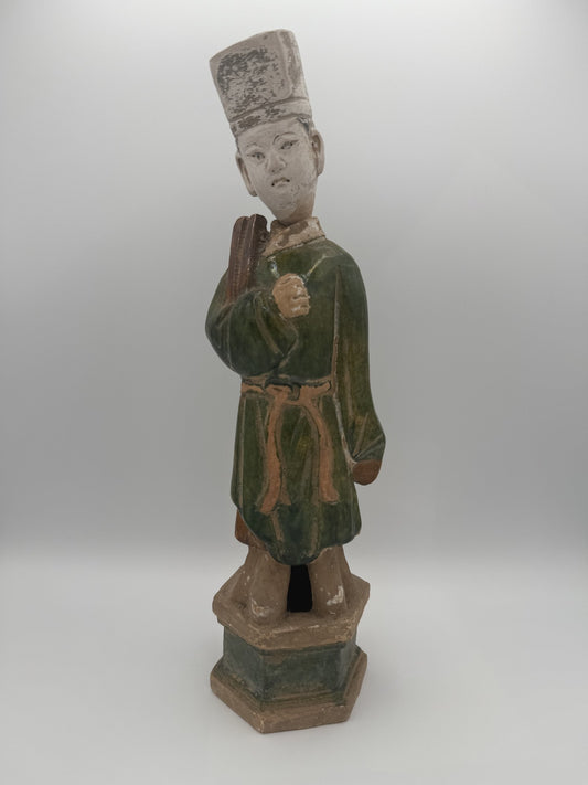 Chinese Antique Large Ming Dynasty Servant Figure - Unique