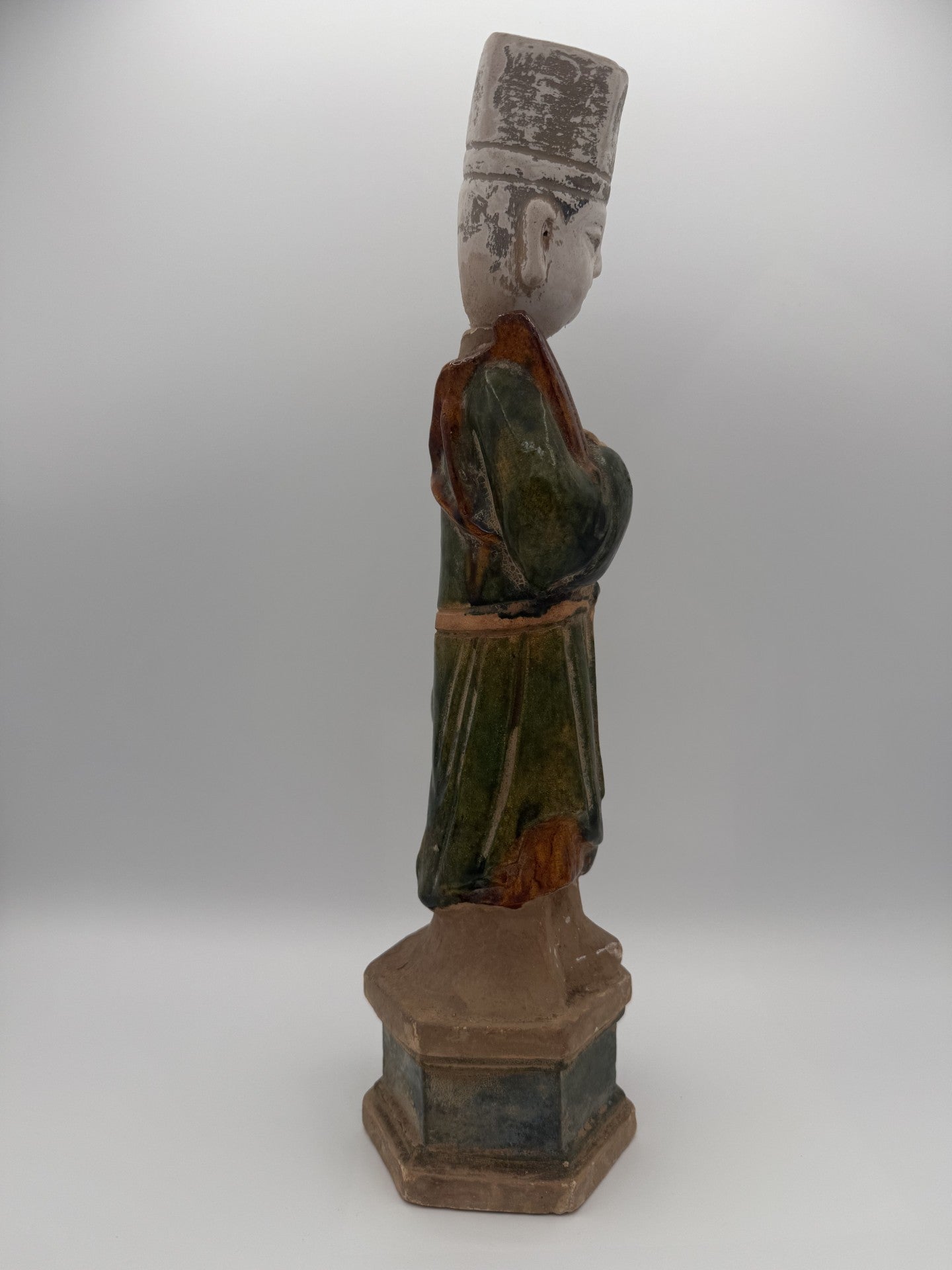 Chinese Antique Large Ming Dynasty Servant Figure - Unique